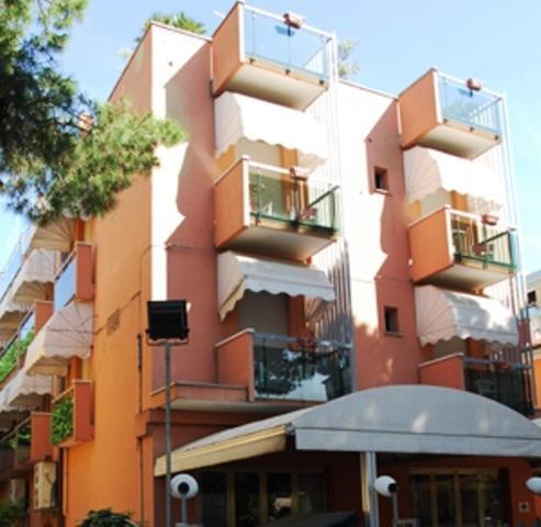 Hotel Peonia Rímini Exterior foto